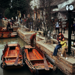 Chinese Canal in Suzhou