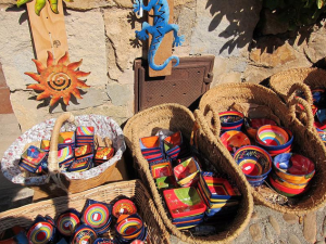 Colorful Pottery Tossa de Mar Spain