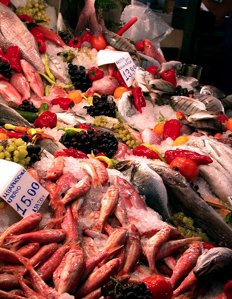 Fish Market Athens Greece Finizio