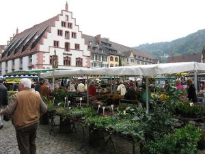 Market in Germany photo by Tim McLaughlin
