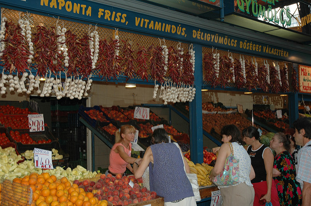 Hungarian Market photo by Valerio Pillar